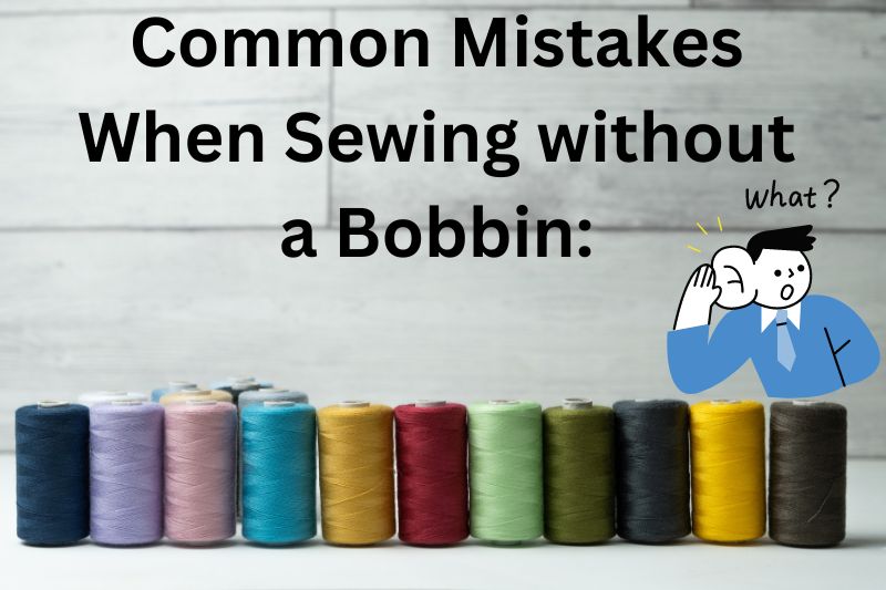 Common Mistakes When Sewing without a Bobbin: