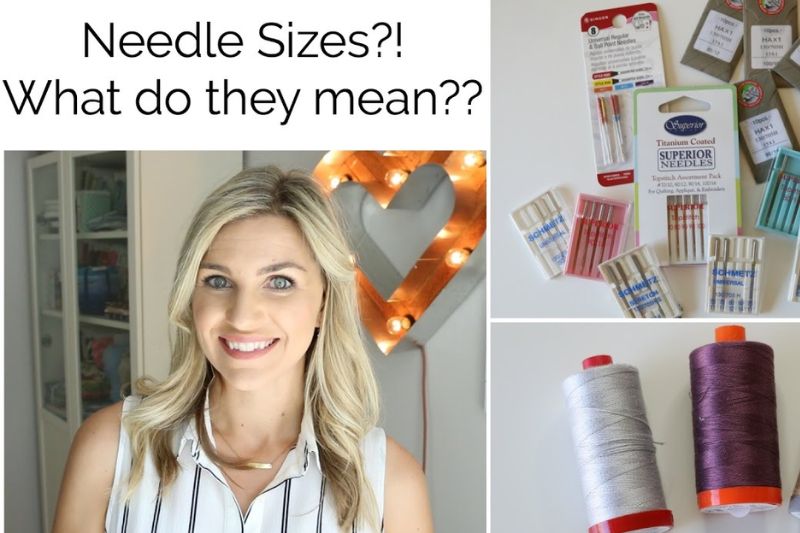 What Do Sewing Needle Sizes Mean?