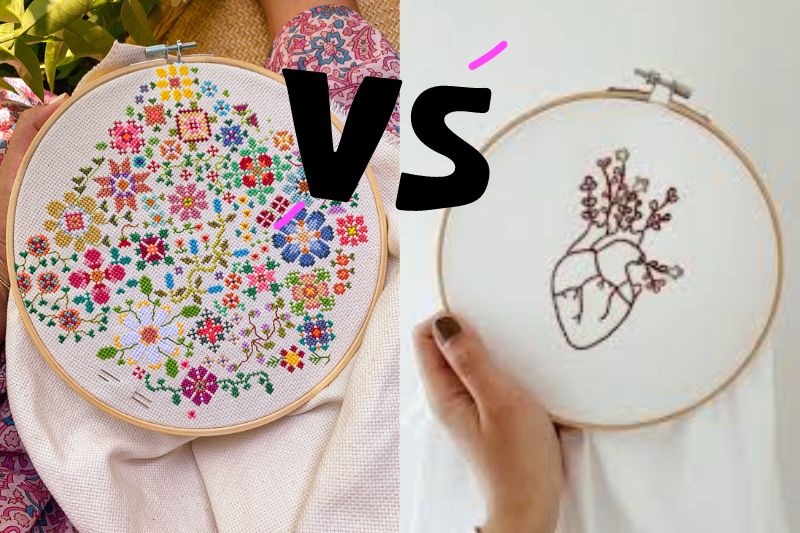 Is Cross Stitching the Same as Embroidery?